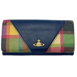 Beautiful authentic vintage Vivienne Westwood fold out pocketed wallet